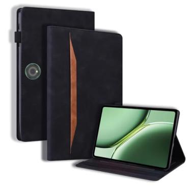Imagem de Capa para OnePlus Pad Pro 2024 de 12,1 polegadas, estilo empresarial, capa flip para tablet Funda OnePlus Pad 2 12 1 (preta, para OnePlus Pad Pro)