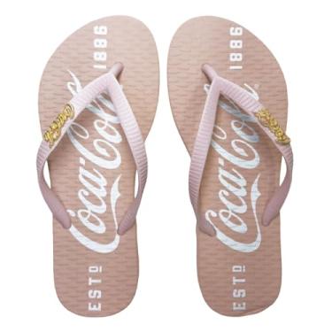 Imagem de Sandálias Coca-Cola, 1886, Feminino, Rose Claro/Rose Claro, 34
