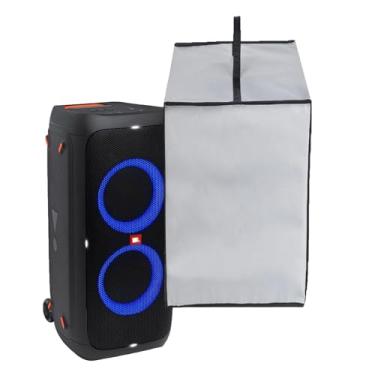 Imagem de CouldyCasi Capa para alto-falante, resistente, resistente ao calor, tecido de nylon impermeável, proteção contra poeira, capa protetora contra poeira para JBL Partybox 100 - Alto-falante portátil de