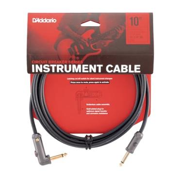 Imagem de Cabo Circuit Breaker com Travamento 3.05M (Plug 90º) D'Addario Pw-Aglra-10