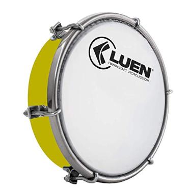 Imagem de Tamborim Abs Amarelo 6 Tarr Pele Leitosa