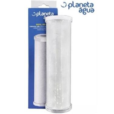 Imagem de Refil Carbon Block 9.3/4 Sem Rosca TNT 1020 PLANETA AGUA - FILTROS PLA