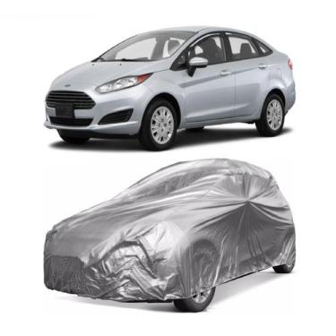 Imagem de Capa Cobrir Carro Fiesta Sedan Forrada E 100% Impermeável - Zna Bezzte