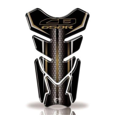 Imagem de Protetor De Tanque Adesivo Moto Honda CB 650R DOURADO - Cobra Motopart