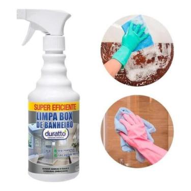 Imagem de Limpador Removedor Manchas Vidro Limpa Box Banheiro Duratto 500ml