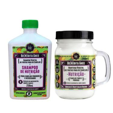 Imagem de Lola Cosmetics Be(m)dita Ghee Abacaxi e Manteiga de Bacuri Kit  Shampo