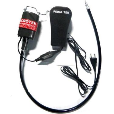 Imagem de 01 Motor De Suspenção Micro Tek 220 110 Retífica chicote pinça cabo mi