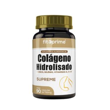 Imagem de Colageno Hidrolisado  Supreme Com Vitaminas 90 Cápsulas - FITOPRIME
