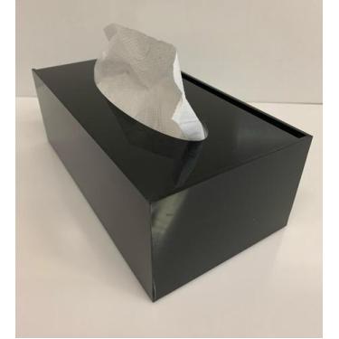 Imagem de Caixa Porta Lenços De Papel Ou Interfolhas Em Acrílico Preto - Rick Ac