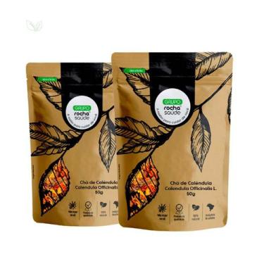 Imagem de Kit 2 pct Chá de Calêndula - Calendula officinalis L. - 50g - Rocha Sa
