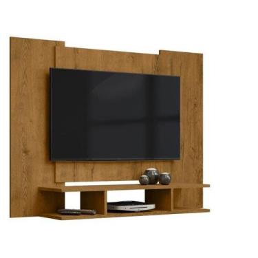 Imagem de Painel 1,20 para TV até 48'' com nicho cor Freijó rustico - EJ
