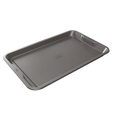 Imagem de Ninja B30017 Foodi NeverStick Premium 28 x 43 cm, antiaderente, seguro para forno até 500 °F, seguro para lava-louças, cinza