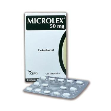Imagem de Antibiótico Microlex 50 mg para Cães e Gatos - Cepav