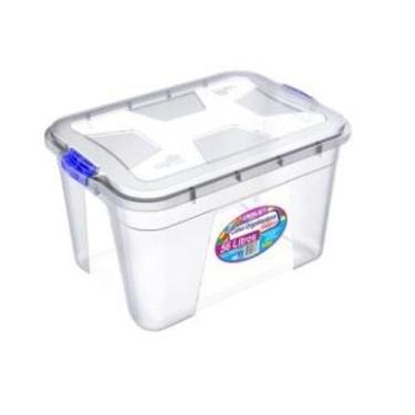 Imagem de Caixa organizadora multiuso 56 l g transparente - Uninjet