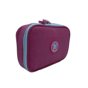Imagem de Estojo Escolar Feminino Menina Bolsa Box Elástico 36 Lápis - Xeryus, R