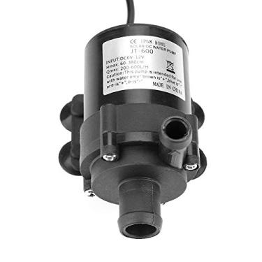 Imagem de Bomba de água Sem Escova 12V DC, Corpo Pequeno para Aquário, Fonte, Pequeno Lago Com peixes. Longa Vida, Baixo Ruído, Economia de Energia, Fácil de instalar.