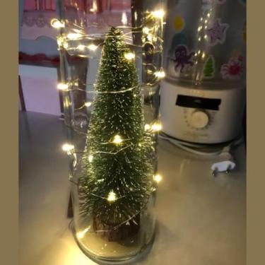 Imagem de Vaso 21cm de vidro para flores - transparente para decoração - decore 
