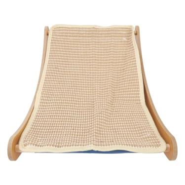 Imagem de Arranhador Multifuncional para Gatos, Almofada para Arranhar Cama de Sisal, Base Reforçada para Proteção de Móveis (Grande)
