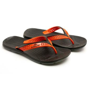 Imagem de Chinelo Masculino Ortopedico Anti-esporao Anatomico - Alcalay, Laranja