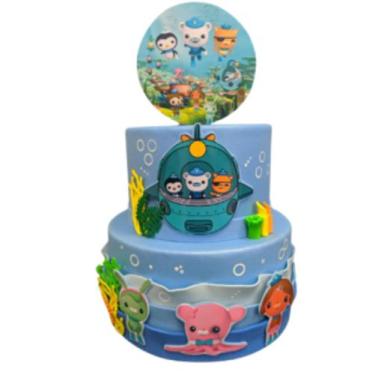 Imagem de Bolo Fake Octonautas - Catavento Festa dos Sonhos