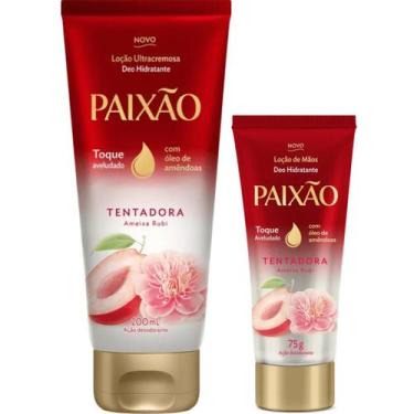 Imagem de Kit Paixão Tentadora Ameixa Rubi Hidratante Corporal Bisnaga + Creme p