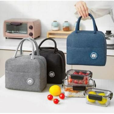 Imagem de Bolsa Térmica Marmita Lancheira Fitness Academia E Passseios - FERRAGE