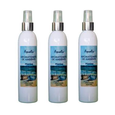 Imagem de Kit 3 Aromatizador Ambientes Aroma Maria Filo Frasco 200ml - Borlen