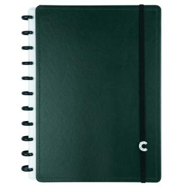Imagem de Caderno Inteligente Dark Green Verde Escuro Tamanho A4 Grande Capa Dur