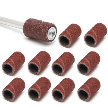 Imagem de Lixa De Tubo 1/4 Para Micro Retifica - 20 Lixas E 1 haste - E-San