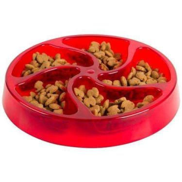 Imagem de Comedouro Para Cachorro Buddy Toys Retarda a Ingestão