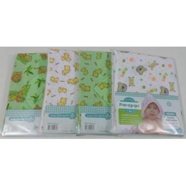 Imagem de Toalha Felpuda Com Capuz 100% Algodão Bebê Kit Com 3 - Dugu, Neutro