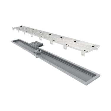 Imagem de Ralo Linear Elleve Royal Tampa Oculta 70 Cm - Ralo Linear