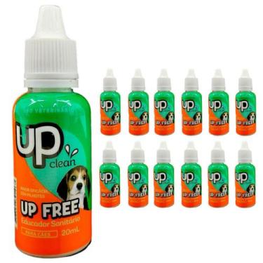 Imagem de 12x Educador Pet Sanitário Xixi AQUI PODE Aroma Cítrico para Cachorro 