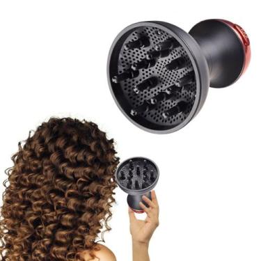 Imagem de Difusor Secador de Cabelo 2 em 1 Compacto Ergonômico Anti-frizz - BENE