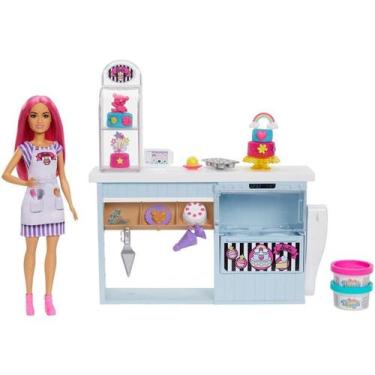 Imagem de Barbie profissoes confeitaria para decorar mattel, Colorido