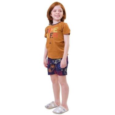 Imagem de Conjunto Infantil para Dormir Meninos ou Meninas 1 a 16 anos - Minhoqu