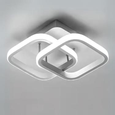 Imagem de Luminária de Teto Elegante para Sala e Quarto 30cm Lustre Pendente Lustres para Lampâda Led Teto