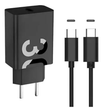 Imagem de Carregador Turbo 30W Compatível Para Motorola Razr Edge 20 30 G32 G52 G73 G84 G100 G200 One