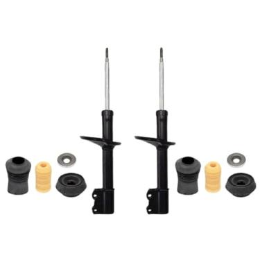 Imagem de PAR AMORTECEDOR DIANTERO COM KITS BATENTE COIFA SANDERO STEPWAY 2008 A 2014