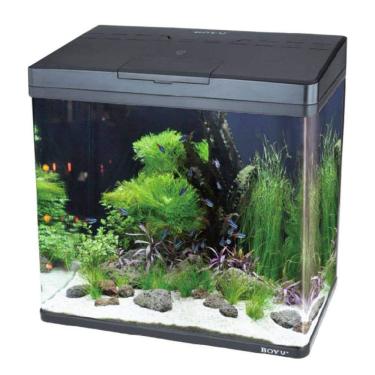 Imagem de Aquário Curvo Boyu Ms-520 45L Preto - 127V