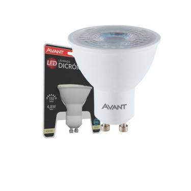 Imagem de Lâmpada Led Dicroica MR16 38 GU10 4,8W 350 Lumens Branco Neutro 4000K 