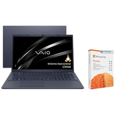 Imagem de Notebook Vaio AMD Ryzen 5 16GB RAM SSD 512GB - Linux + Microsoft 365 P