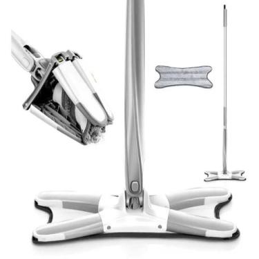 Imagem de Top Mop Xmop Rodo Twist Esfregão Giratório Lava e Seca Com Extrusão Mi