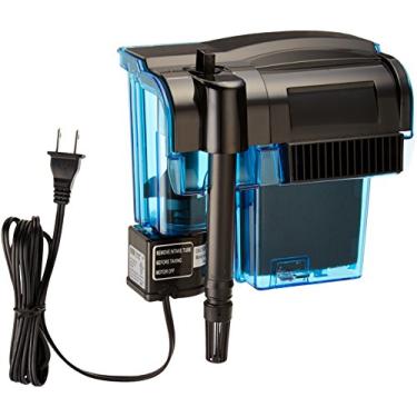Imagem de Penn Plax Filtro de aquário cascata pendurado com sistema de filtragem Quad