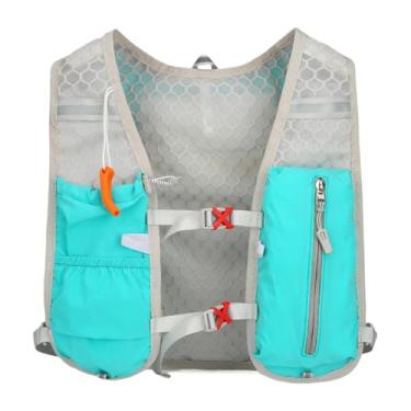 Imagem de Mochila de caminhada de água, mochilas de hidratação | 5L Mulheres Meninas Mochila de Água Para Caminhadas - Merfar equipamento de esportes de wicking com tiras reflexivas para atletas, corredores