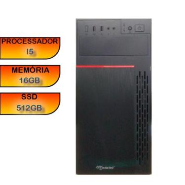Imagem de Computador Pc Rapido Intel I5 8a 16gb Ddr4 Nvme 512gb + Wifi
