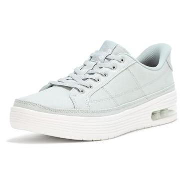 Imagem de Skechers Tênis feminino Sup-air-Gleem Hands Free Slip-ins, Cinza/prata, 40