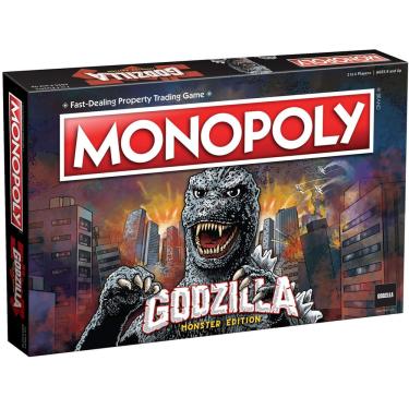 Imagem de Jogo de Tabuleiro usaopoly Monopoly Godzilla Classic Monster Movie