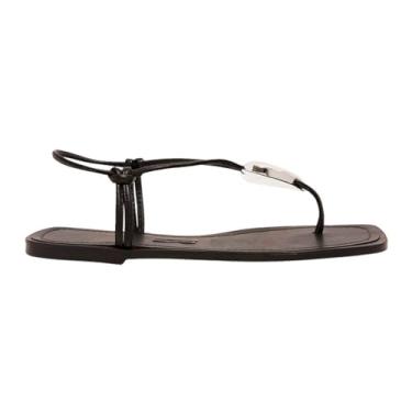 Imagem de Sandália Rasteira Santa Lolla Soft Bico Quadrado