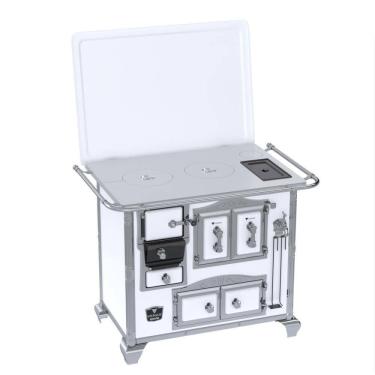 Imagem de Fogao a Lenha N 2 Gab Sec Xv Chapa de Aluminio Branco